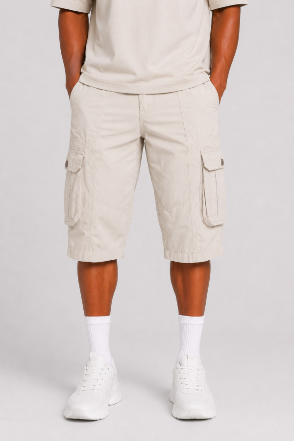Cargo Short - Cream White